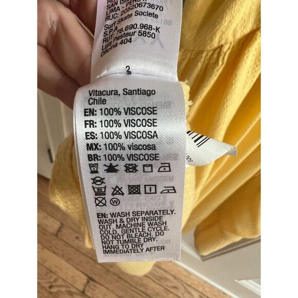 Woman’s Roxy Butter Yellow Sundress in XS - Picture 4 of 8